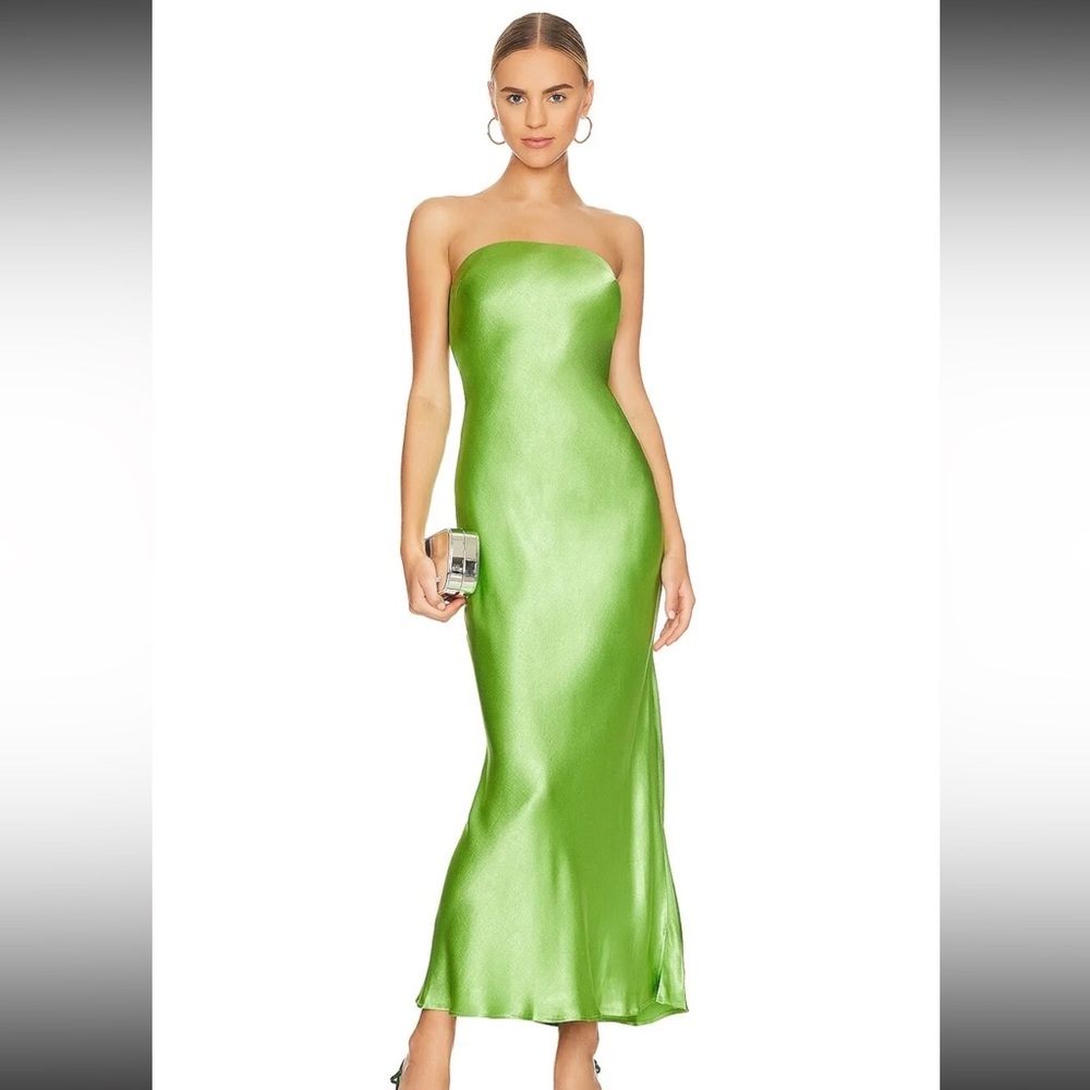 NWT BEC + BRIDGE MOON DANCE STRAPLESS DRESS - SWEET PEA